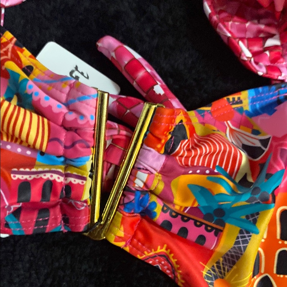 Colorful Printed Bikini Set - Picture 4 of 10